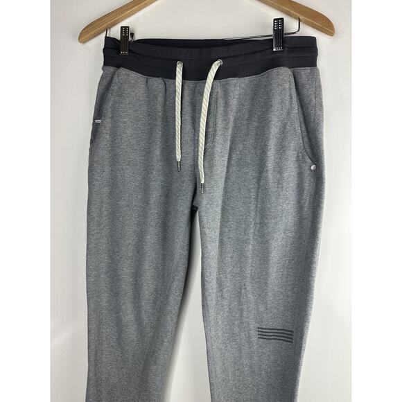 Vuori Balboa Jogger Pants Drawstring Waist Gray Men's Size Medium *Used* - Picture 3 of 16